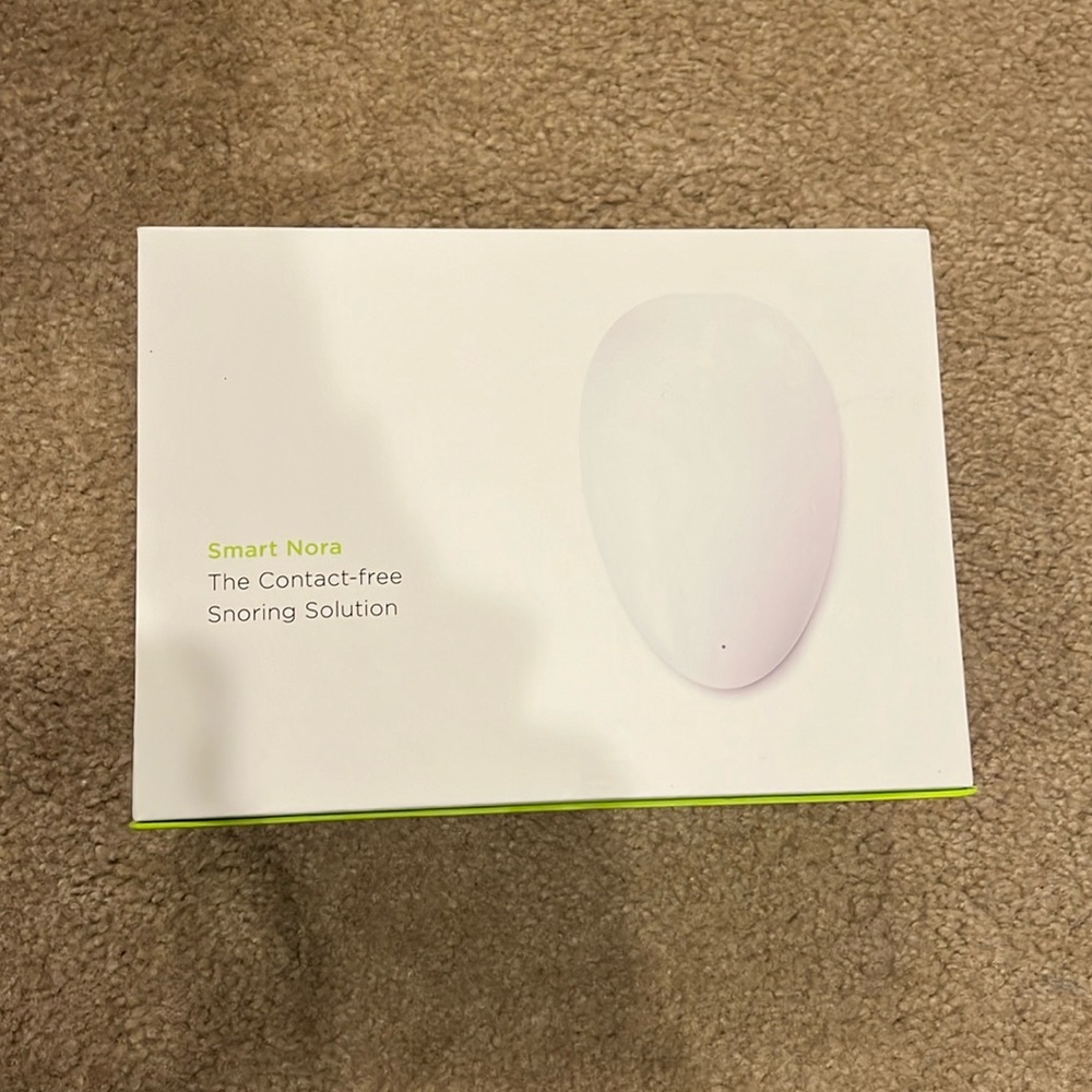 NWOT Smart Nora Snoring Machine